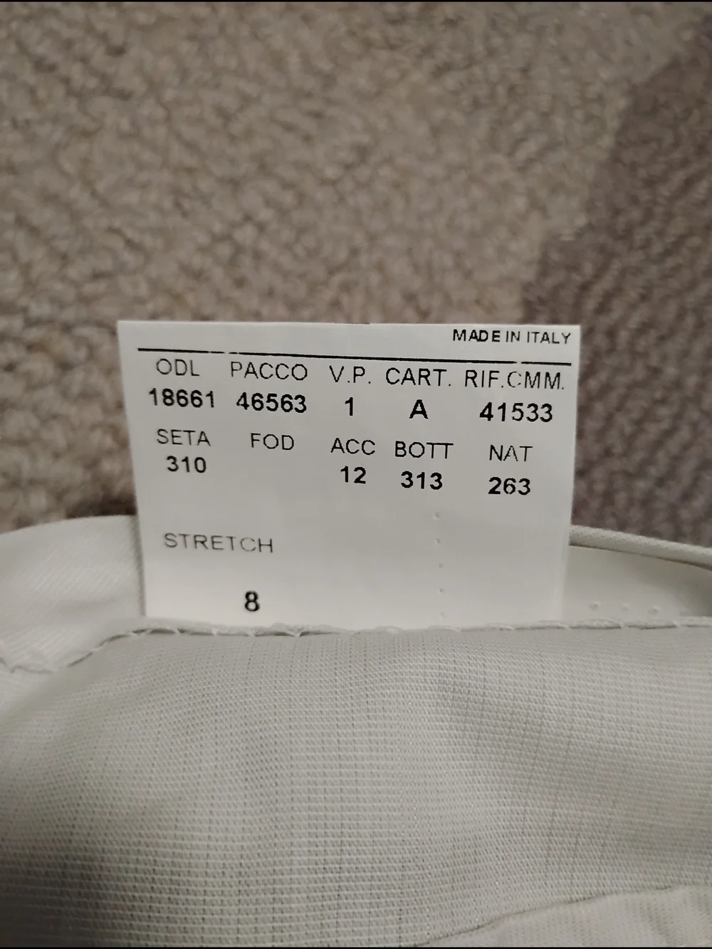 Canali Men's Charcoal Black Dress Pants